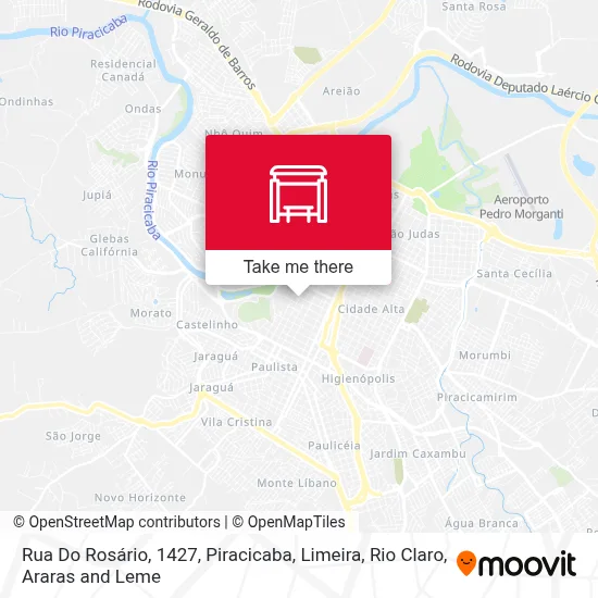 Rua Do Rosário, 1427 map