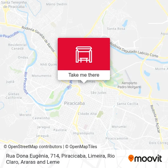 Rua Dona Eugênia, 714 map