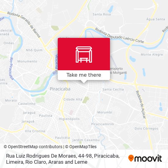 Rua Luiz Rodrigues De Moraes, 44-98 map