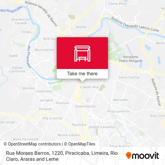 Rua Moraes Barros, 1220 map