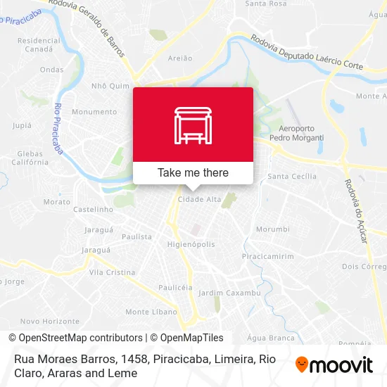 Rua Moraes Barros, 1458 map