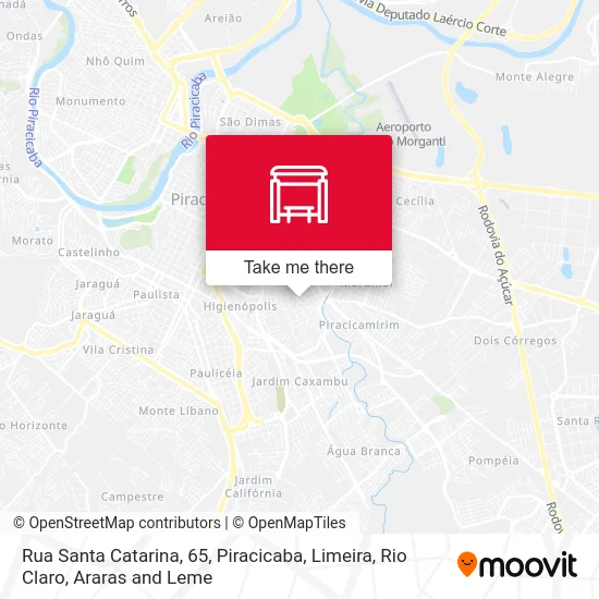 Rua Santa Catarina, 65 map