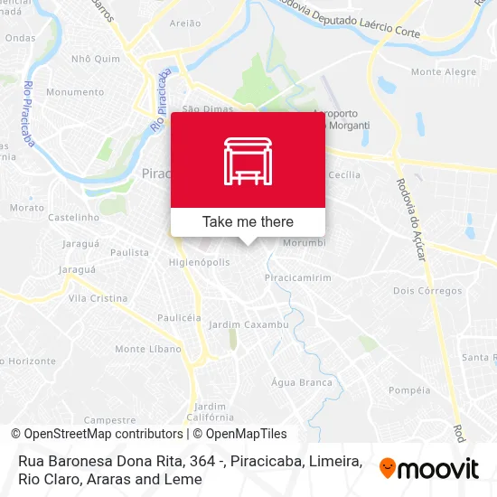 Rua Baronesa Dona Rita, 364 - map
