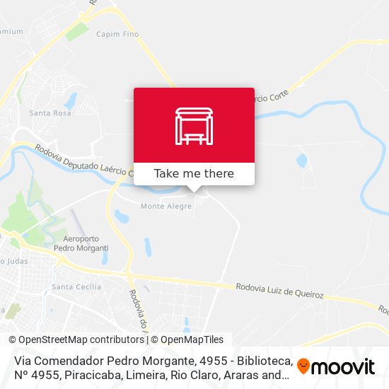 Via Comendador Pedro Morgante, 4955 - Biblioteca, Nº 4955 map
