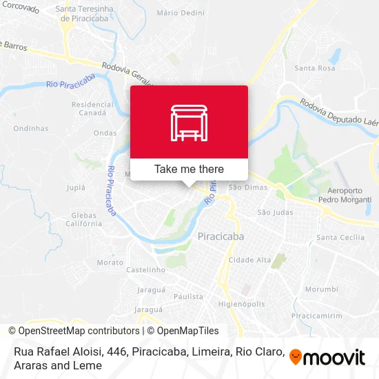 Rua Rafael Aloisi, 446 map