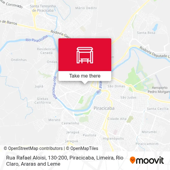 Rua Rafael Aloisi, 130-200 map