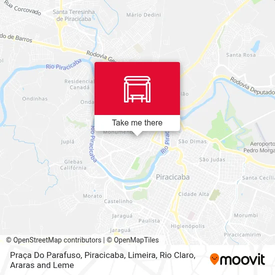 Praça Do Parafuso map