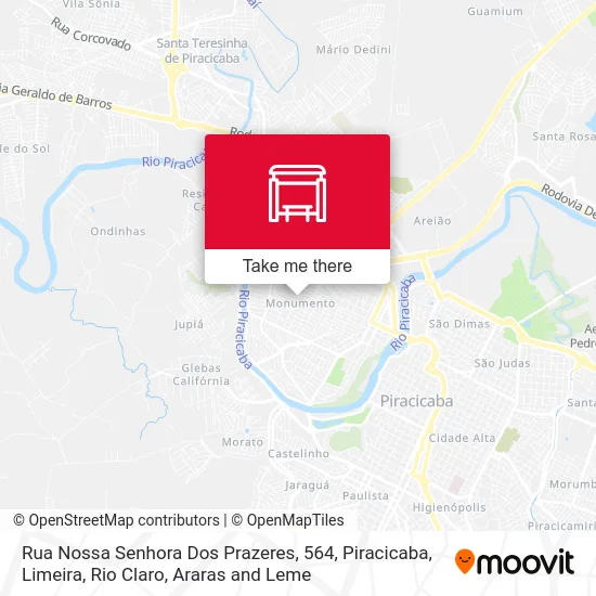 Rua Nossa Senhora Dos Prazeres, 564 map