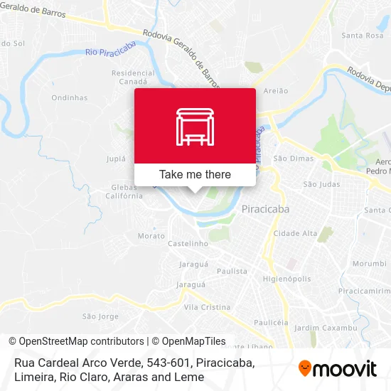 Rua Cardeal Arco Verde, 543-601 map