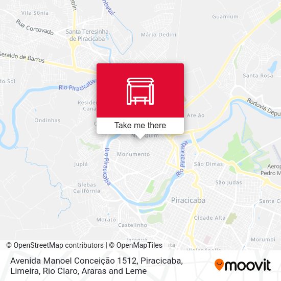 Avenida Manoel Conceição 1512 map