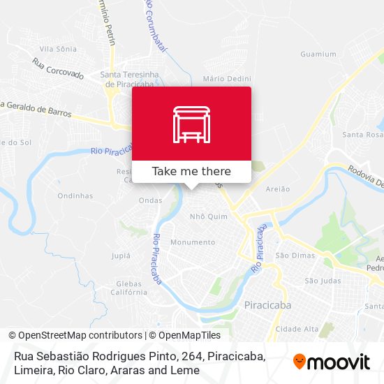 Rua Sebastião Rodrigues Pinto, 264 map