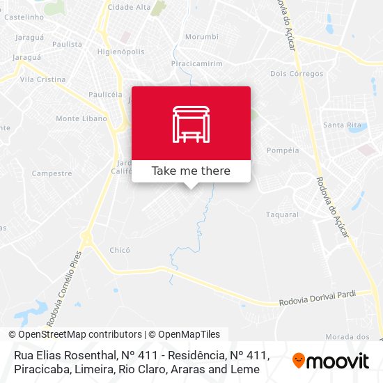 Rua Elias Rosenthal, Nº 411 - Residência, Nº 411 map