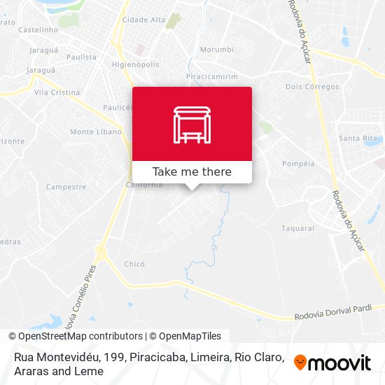 Rua Montevidéu, 199 map