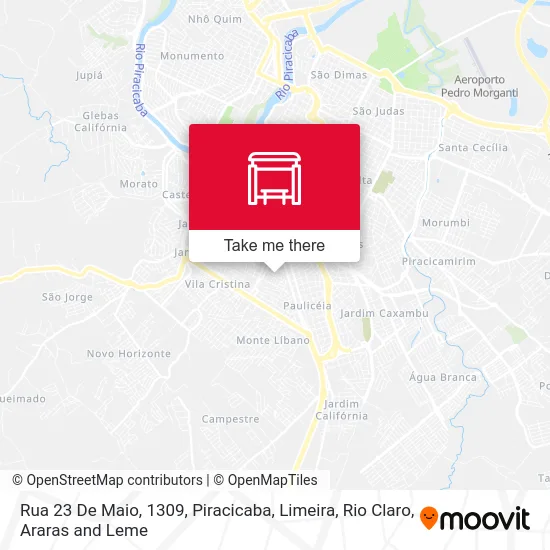 Rua 23 De Maio, 1309 map