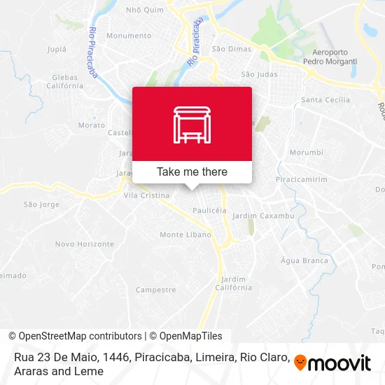 Rua 23 De Maio, 1446 map