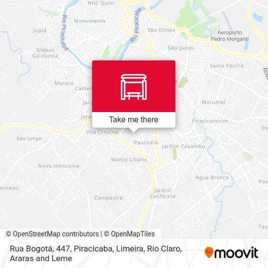 Rua Bogotá, 447 map