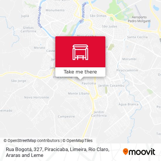 Rua Bogotá, 327 map