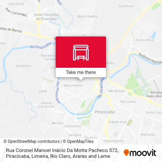 Rua Coronel Manoel Inácio Da Motta Pacheco 572 map