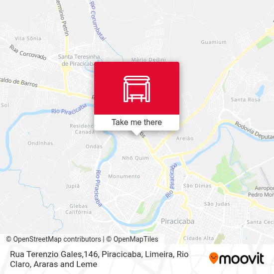Rua Terenzio Gales,146 map