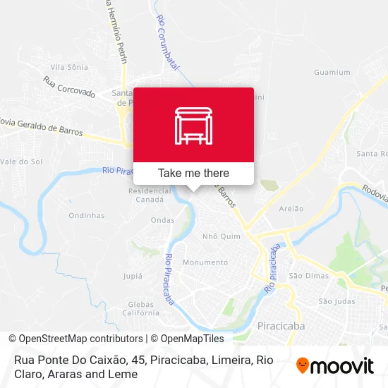 Rua Ponte Do Caixão, 45 map