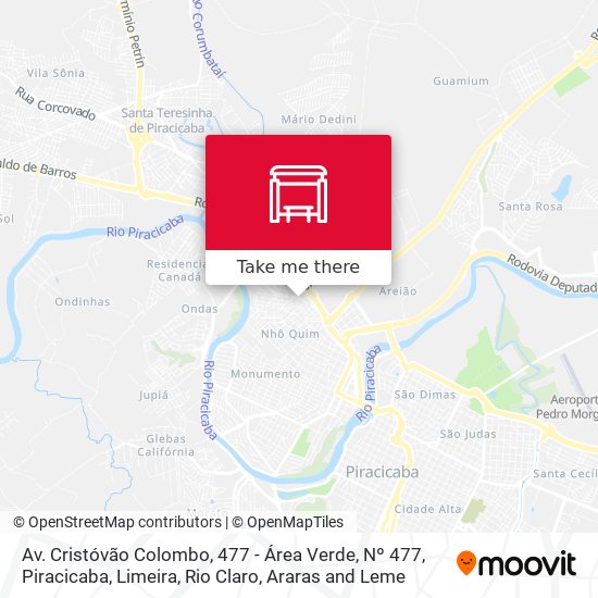 Av. Cristóvão Colombo, 477 - Área Verde, Nº 477 map