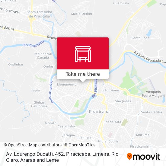 Av. Lourenço Ducatti, 452 map