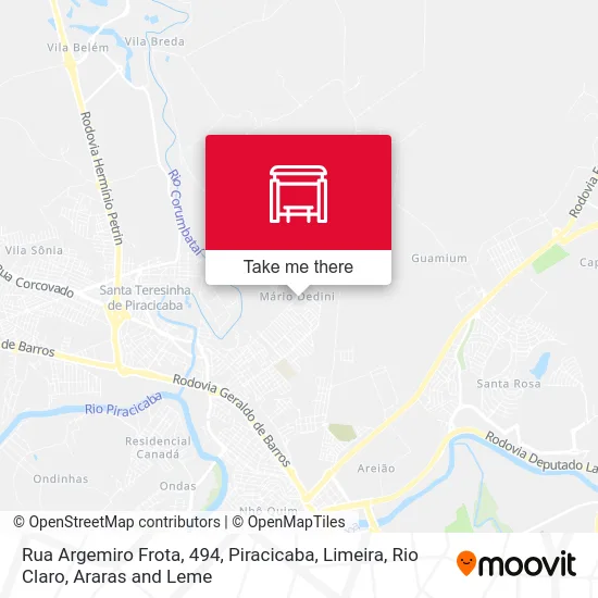 Rua Argemiro Frota, 494 map