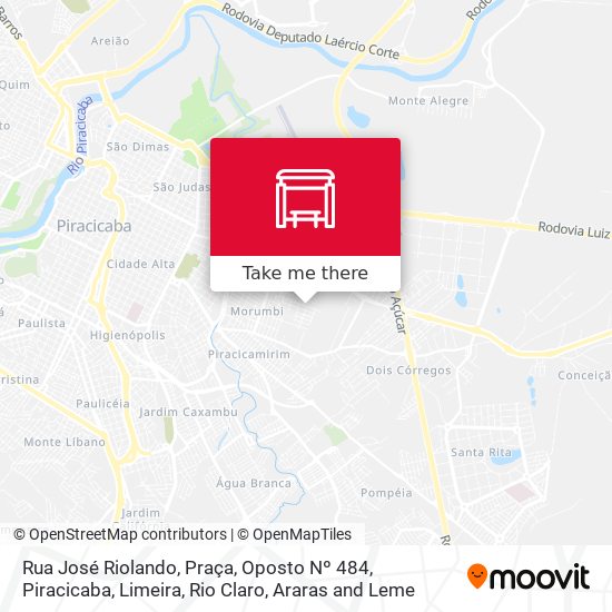 Rua José Riolando, Praça, Oposto Nº 484 map