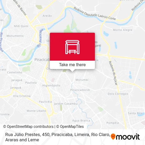 Rua Júlio Prestes, 450 map