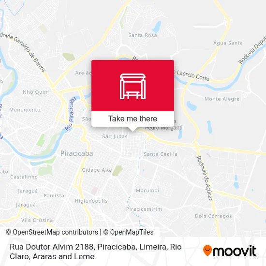 Rua Doutor Alvim 2188 map