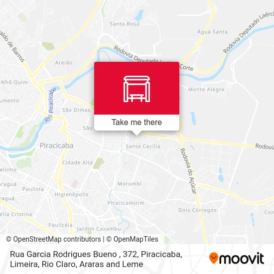 Rua Garcia Rodrigues Bueno , 372 map