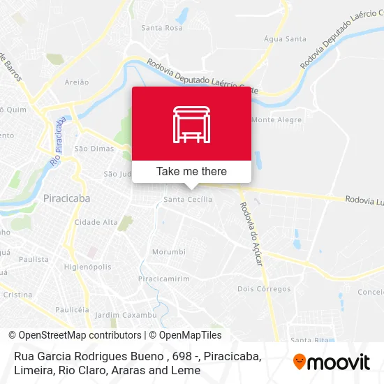 Rua Garcia Rodrigues Bueno , 698 - map