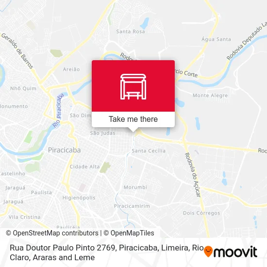 Rua Doutor Paulo Pinto 2769 map