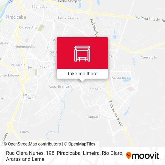 Rua Clara Nunes, 198 map