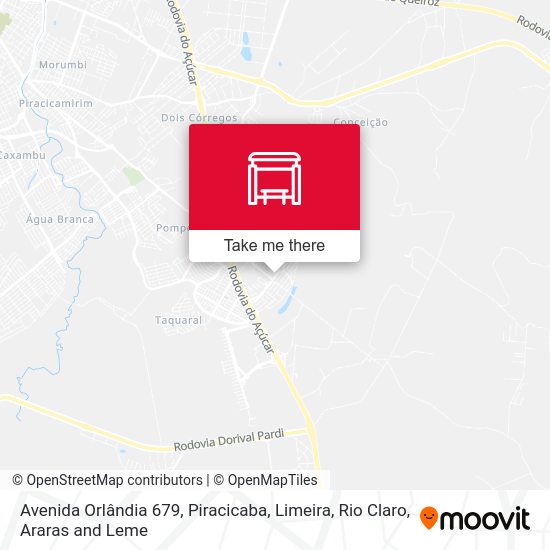 Avenida Orlândia 679 map