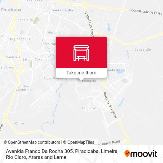 Avenida Franco Da Rocha 305 map