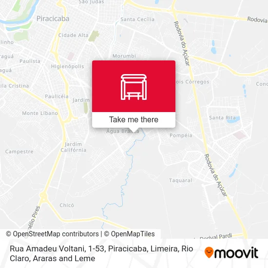 Rua Amadeu Voltani, 1-53 map