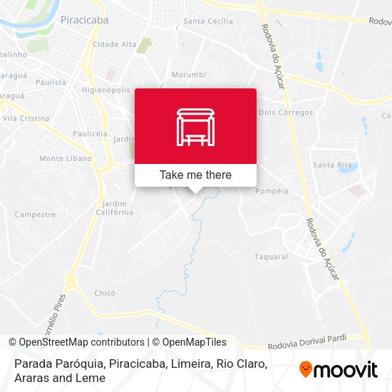 Parada Paróquia map