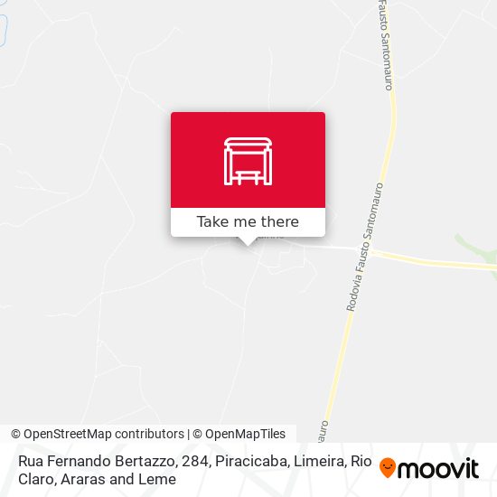 Rua Fernando Bertazzo, 284 map