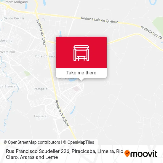 Rua Francisco Scudeller 226 map