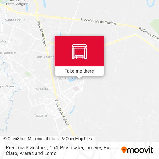 Rua Luiz Branchieri, 164 map