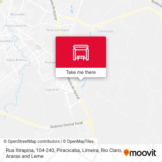 Rua Itirapina, 104-240 map