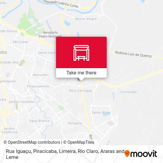 Rua Iguaçu map