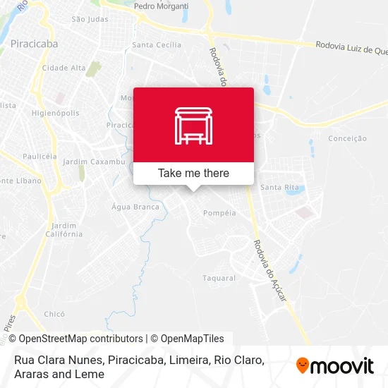 Rua Clara Nunes map