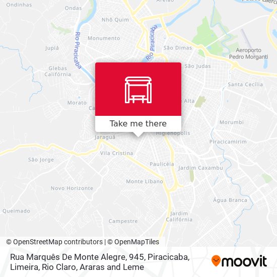 Rua Marquês De Monte Alegre, 945 map