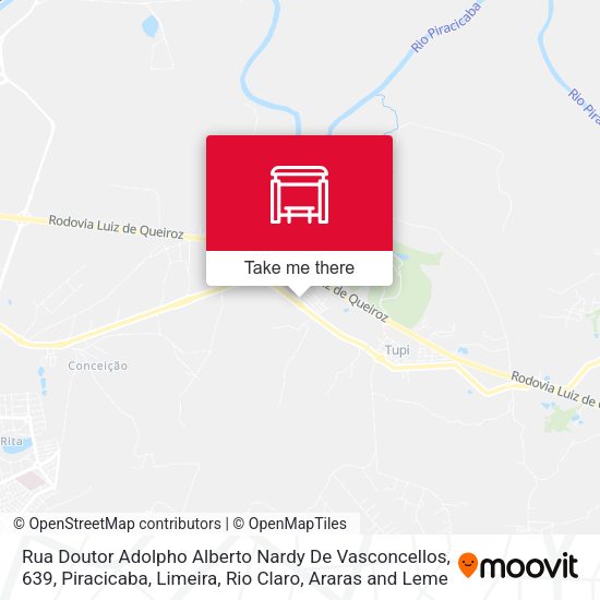 Rua Doutor Adolpho Alberto Nardy De Vasconcellos, 639 map