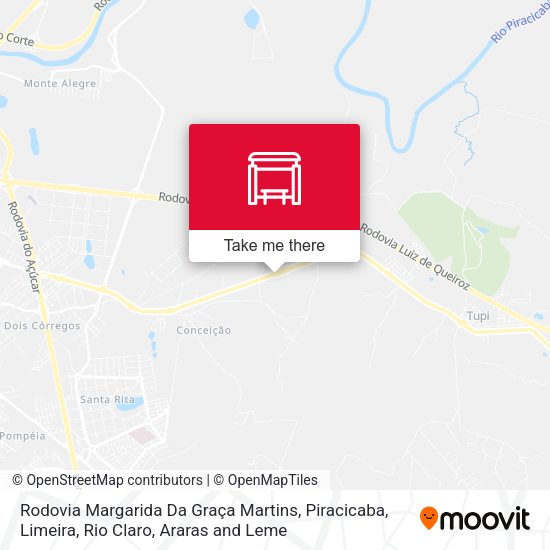 Rodovia Margarida Da Graça Martins map