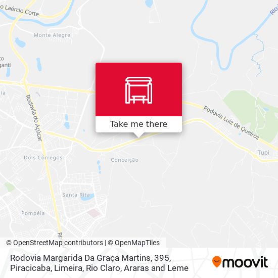 Rodovia Margarida Da Graça Martins, 395 map