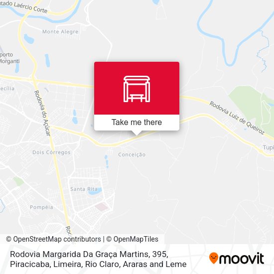 Rodovia Margarida Da Graça Martins, 395 map