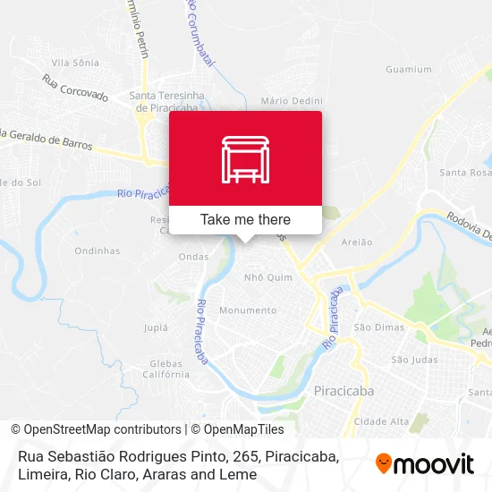 Rua Sebastião Rodrigues Pinto, 265 map